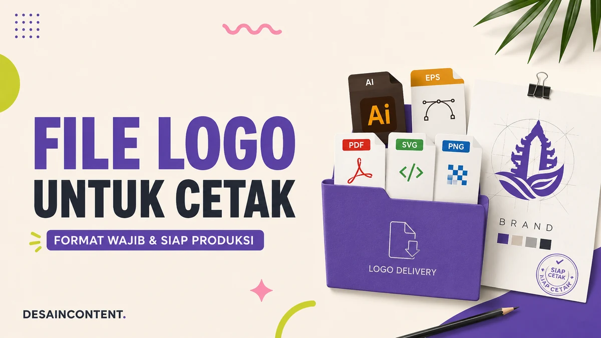 Ilustrasi jenis file logo untuk kebutuhan cetak
