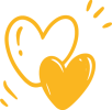 yellow-heart-doodle